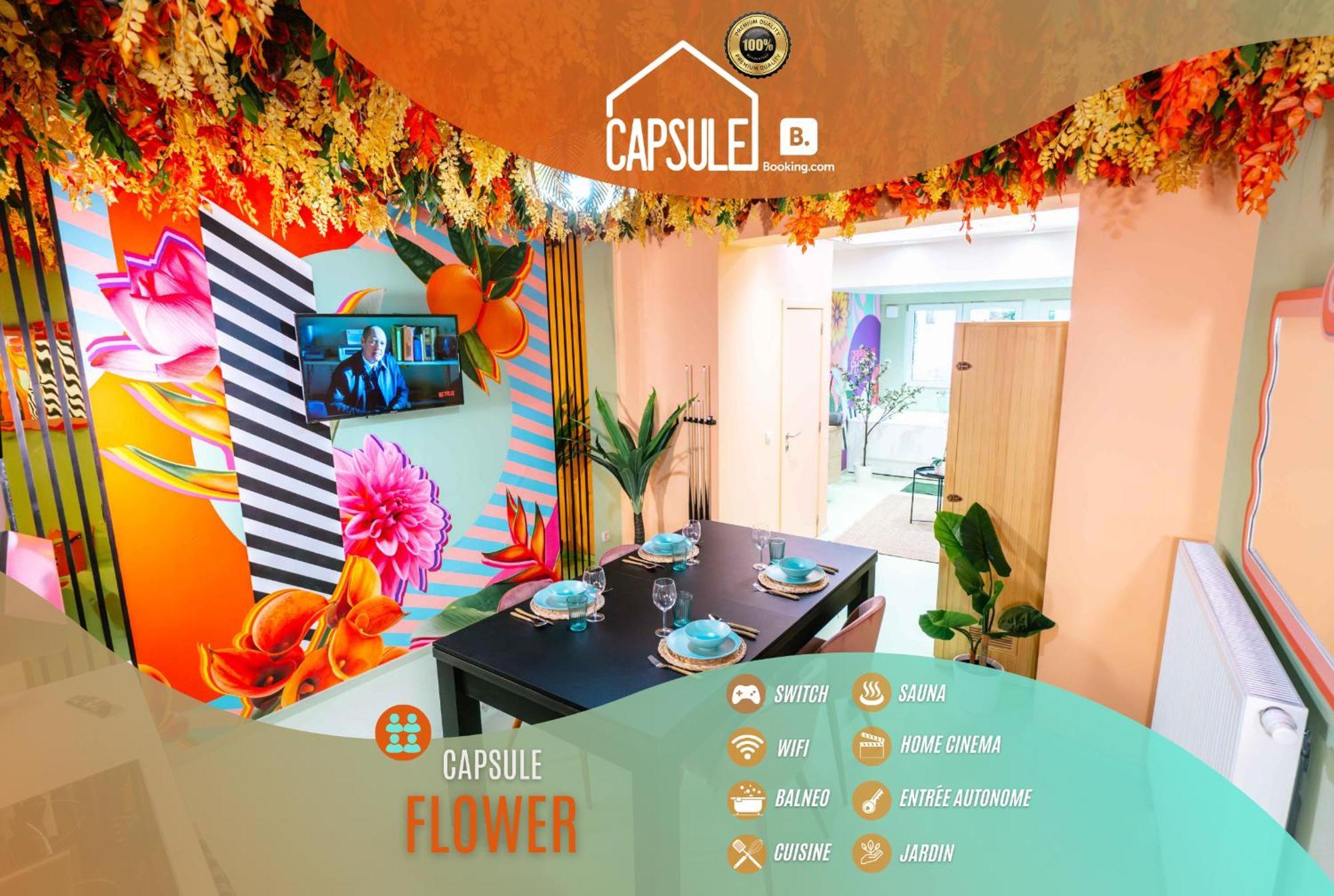 Capsule Flower - Balneo - Cinema - Billard - Nintendo Switch - Mons Centre Buitenkant foto